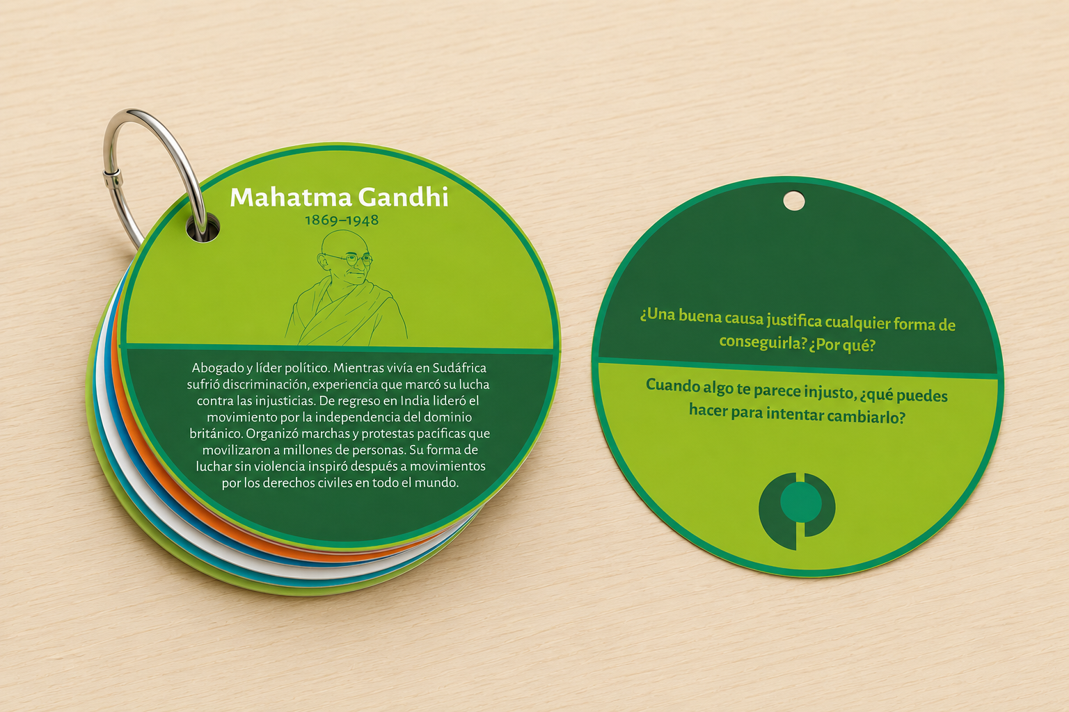 Tarjetas "Historias que inspiran" +9