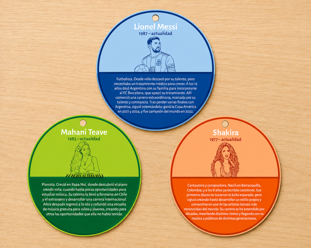Tarjetas "Historias que inspiran" +9